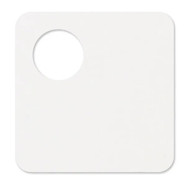 40 pt. Pulpboard Coaster, 4" Bottleneck
