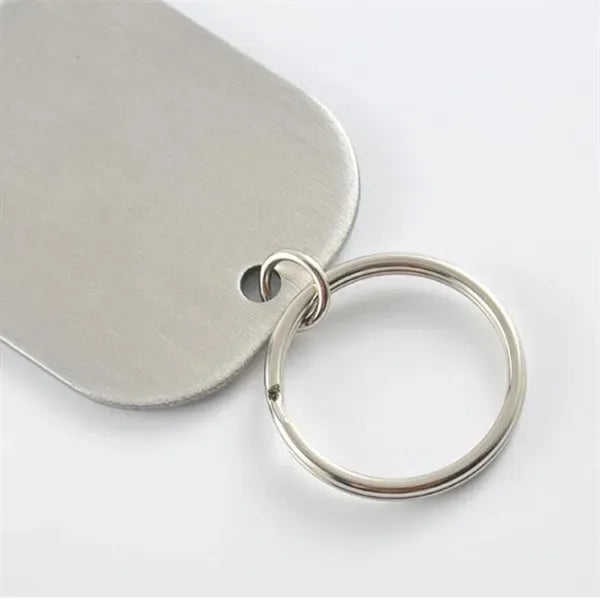 Durable Stainless Steel Bottle Opener Keychain