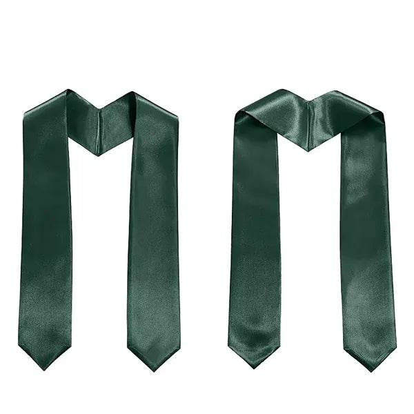 Plain Graduation Stole Sash 60 Inch Long