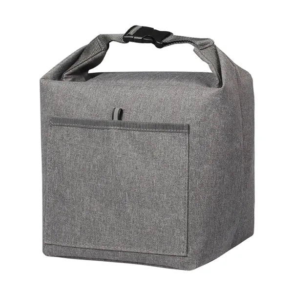 Heathered Polyester Insulated Lunch Tote