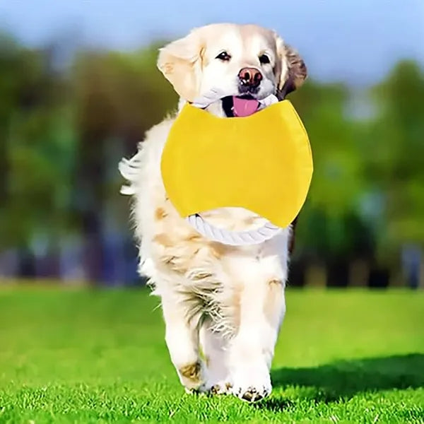 Dog Toys Flying Disc Rope