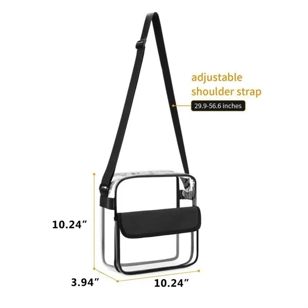 Clear PVC Shoulder Bag