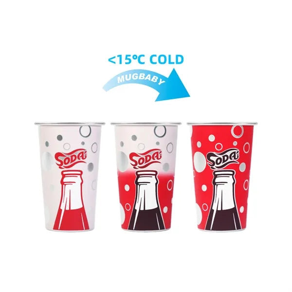 16 Oz. Cool Color Changing Drinking Cup