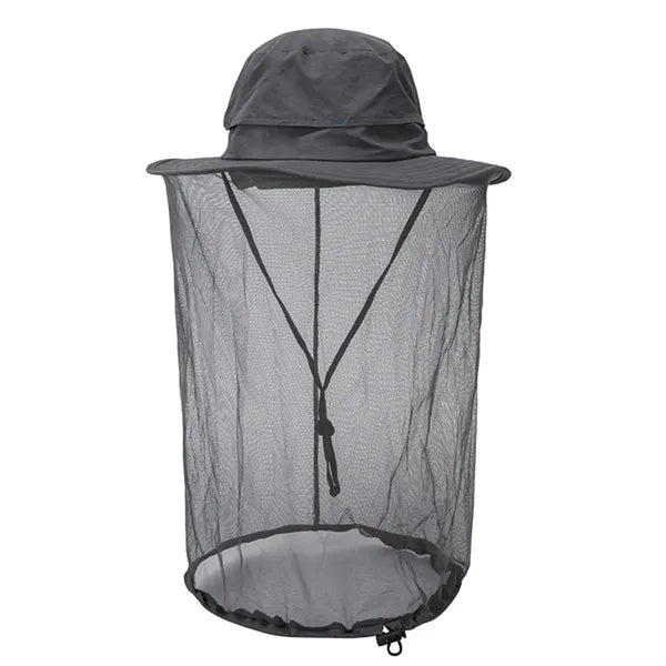 Sun Protector Hat with Soft Mosquito Net