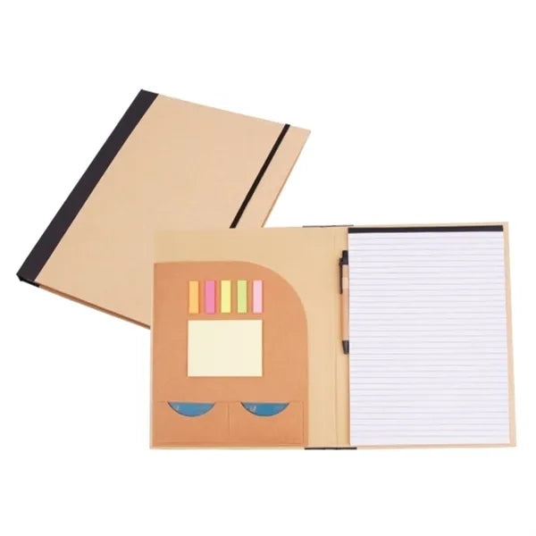 Eco Recycled Notebook Padfolio