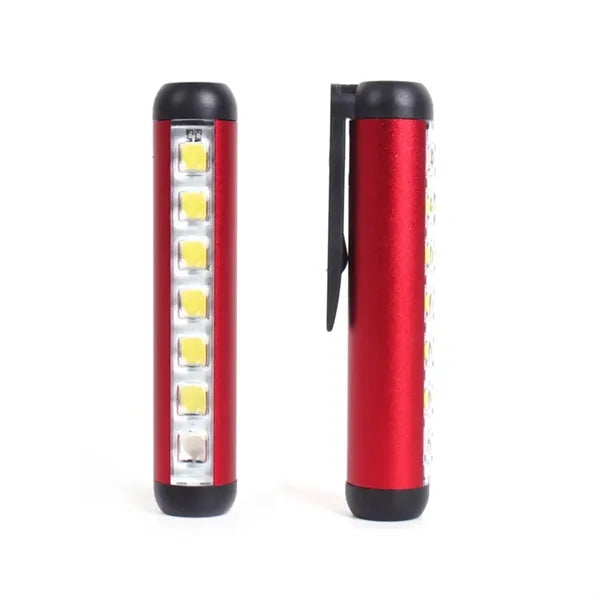 Flashlight USB Rechargeable Magnetic LED - IPX4 Pen Clip