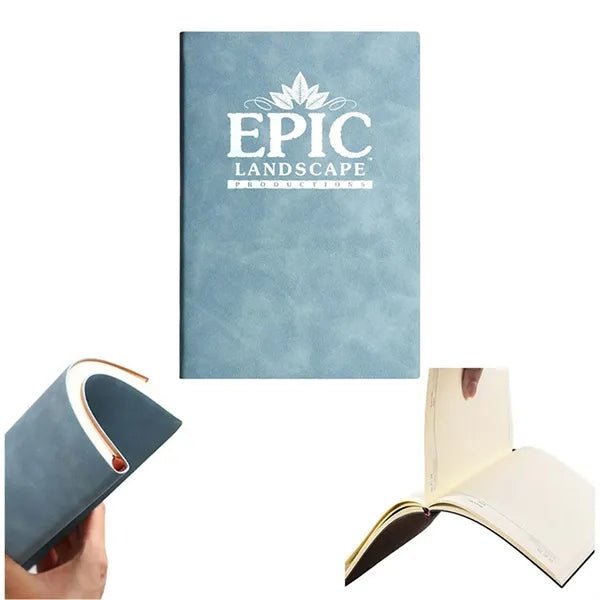 A5 Soft Leather Thickened Business Notebook