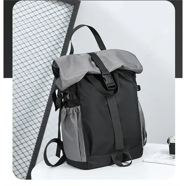 Travel Modern Daypack Water-resistant RollTop Backpack