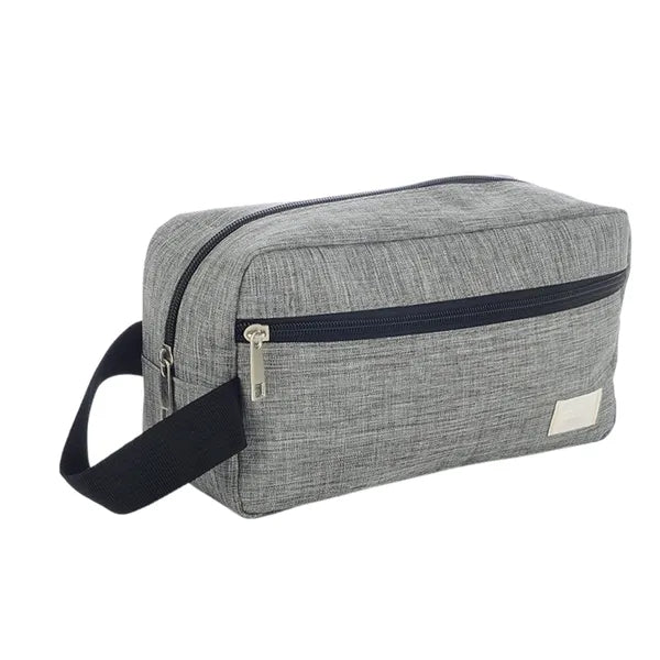 Fabric Travel Toiletry Organizer Bag with Handle