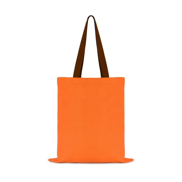12 oz. Two-Tone 100% Cotton Canvas Tote Bag