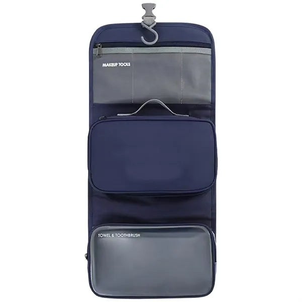 Roll Up Cosmetic Bag Compact Organizer for Travel Daily Use