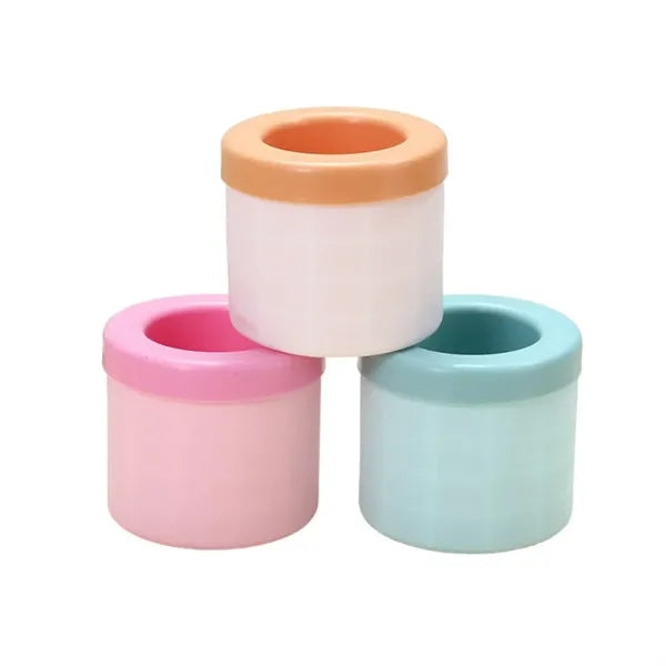 Silicone Round Bucket Tray Holds 60 Ice Cubes
