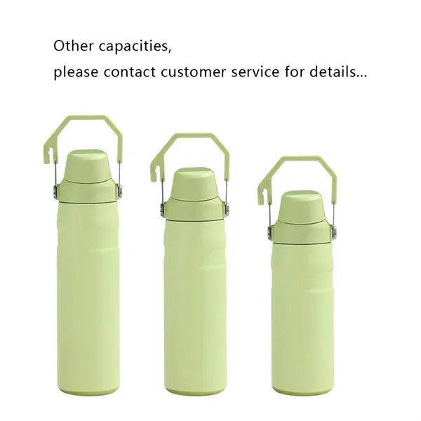 Portable Large Travel Car Stainless Steel Water Bottle
