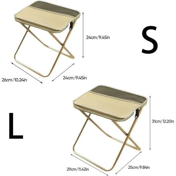 Portable Folding Camping Stool with Carry Bag