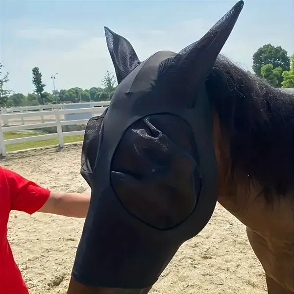 Horse Face Cover Mask with UV Insect Protection