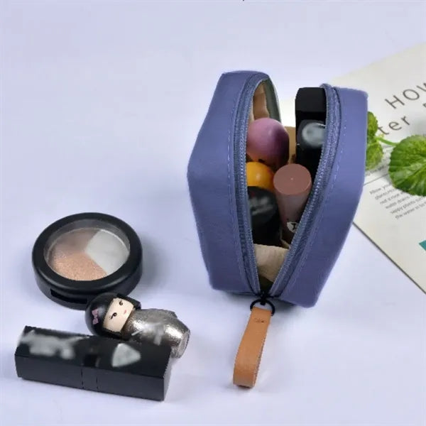 Travel portable waterproof mini cosmetic pouch makeup bag