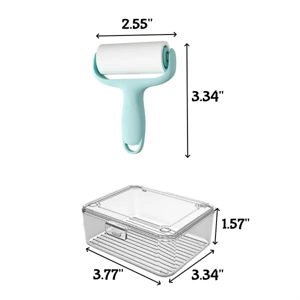 Mini Sticky Lint Roller Set