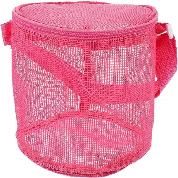 Mesh Beach Toy Storage Bag Organizer Portable Bucket