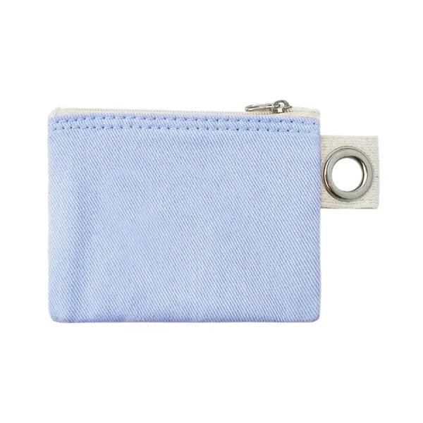 Canvas Zipper Stationary Storage Pouch