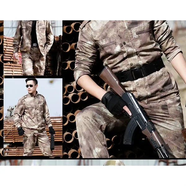 Camouflage Shirt and Pants