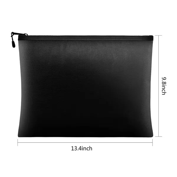 Fireproof Document Zipper Bag