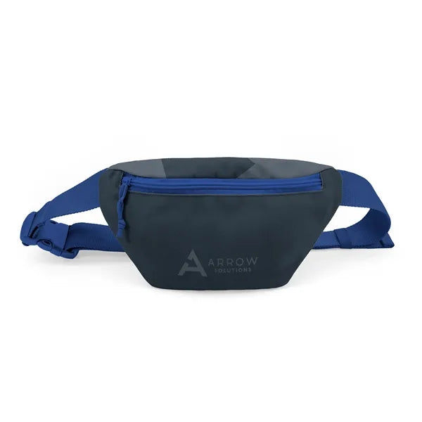 Full Color Canvas Fanny Pack with Printed Lining