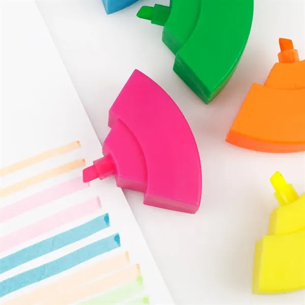 5-Color Round Highlighter