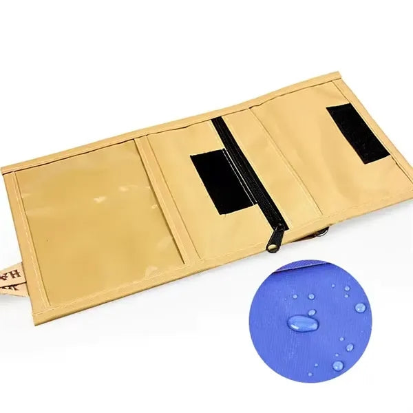 Neck Wallet With Clear Pockets
