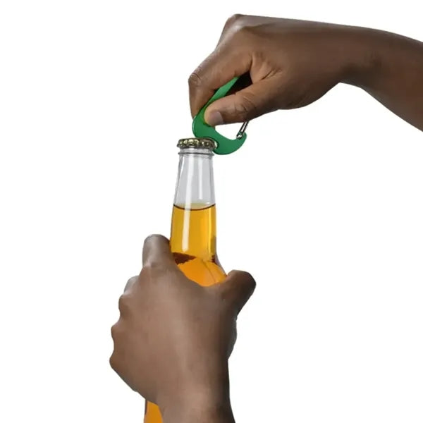 Aluminum Carabiner Bottle Opener