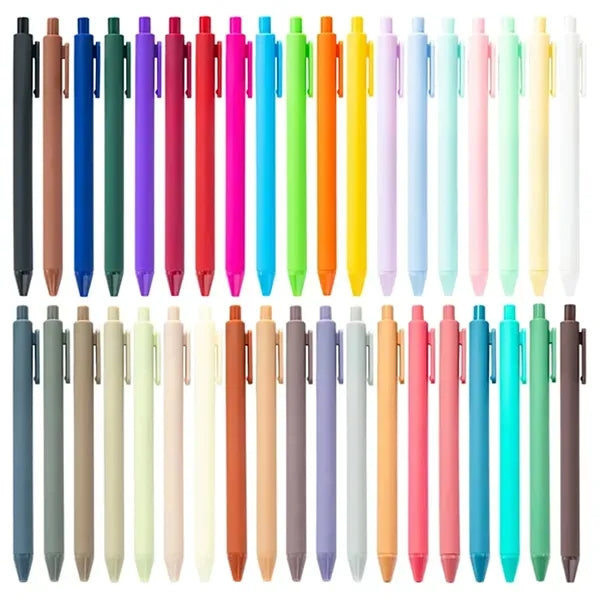 A 0.5-millimeter 39-color Candy Plastic Pen