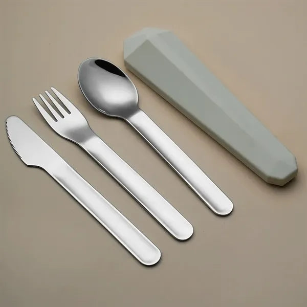 Portable Travel Utensils with silicone Case