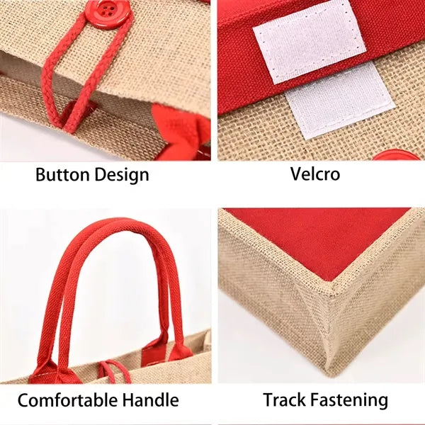 Biodegradable Jute Tote Bag