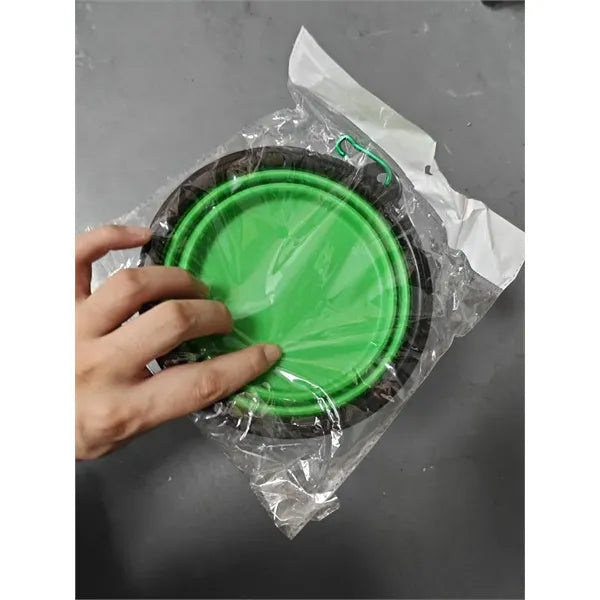 Foldable Travel Collapsible Pet Bowl Dog Feeder Dish