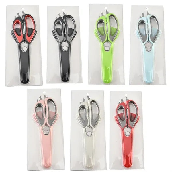 Multi-Functional Stainless Steel Kitchen Scissors