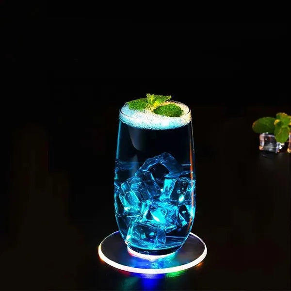 LED Light Up Coasters For Drink