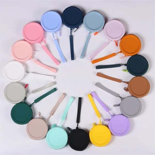 Creative Silicone Storage Pouch Keychain Free Shipping