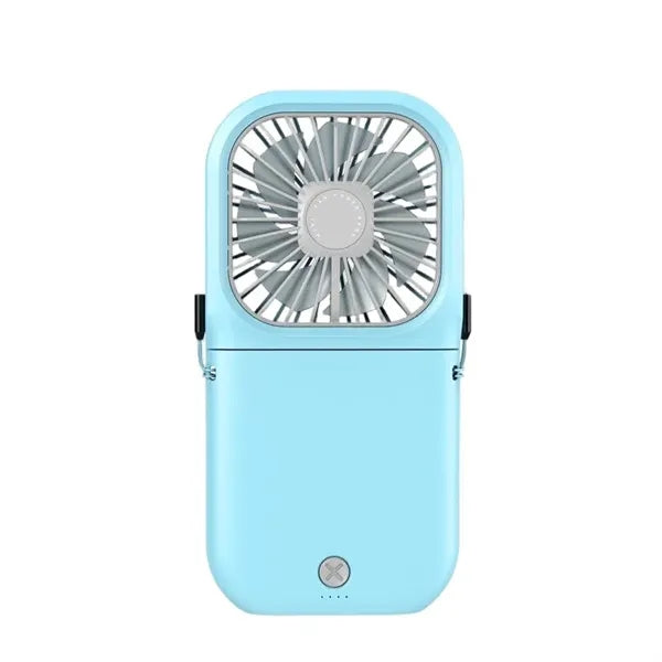 Portable Foldable Fan w/ Power Bank