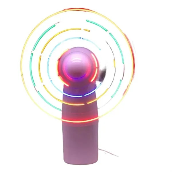 Colorful Luminous Fan w/ Battery