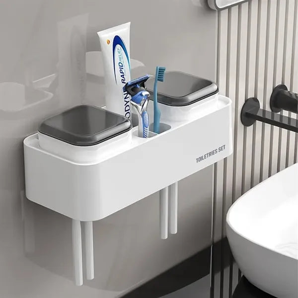 Multifunctional Toothbrush Holder