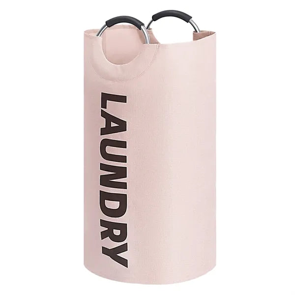 Foldable Waterproof Oxford Laundry Basket with Handles