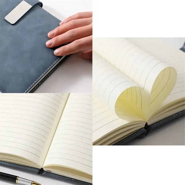 Magnetic Closure PU Leather Business Notebook