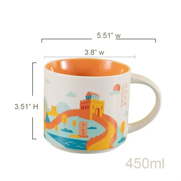 15oz Ceramic Coffee Mug