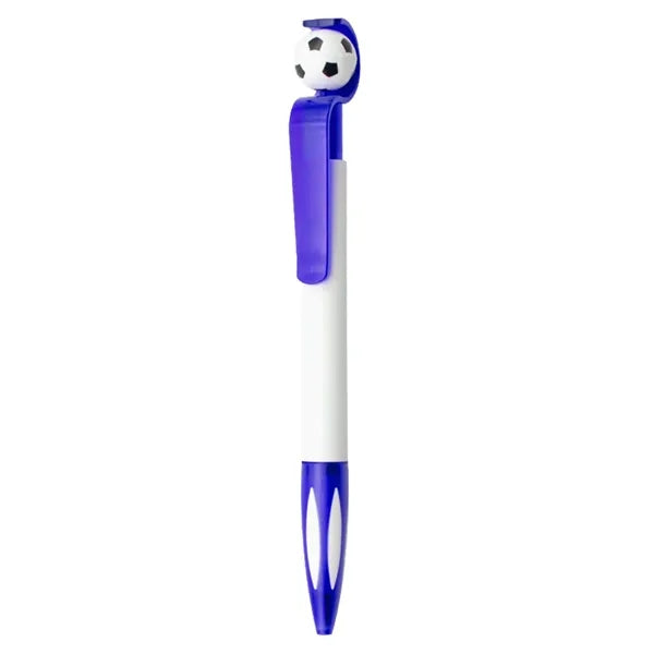 Fun Soccer Design Plastic Ballpoint Pen