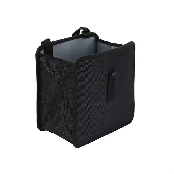Foldable Oxford Car Trash Bin w/ Leakproof Liner