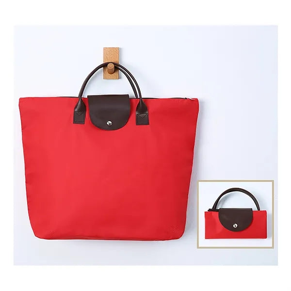 Foldable 600D Oxford Shopping Tote Bag