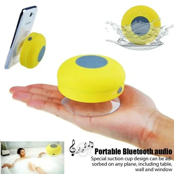 Wireless Waterproof Speaker w/ Suction Cup
