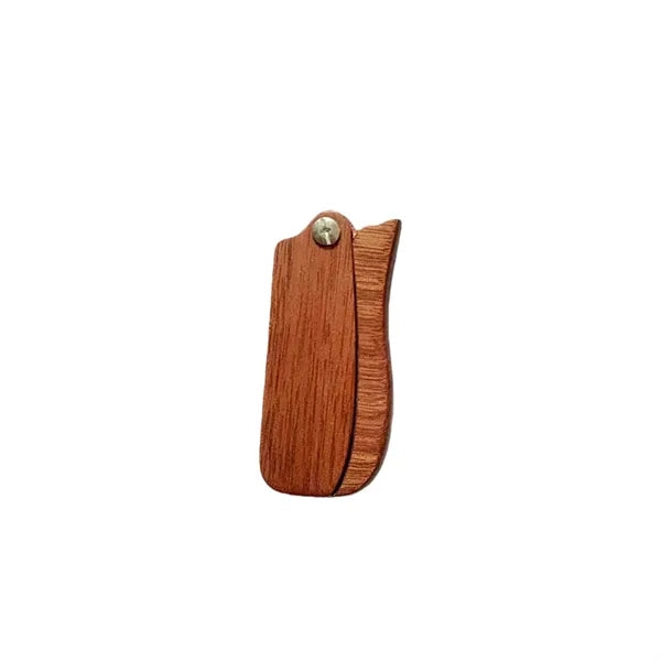 Premium Foldable Wooden Comb Stylish Grooming Accessory