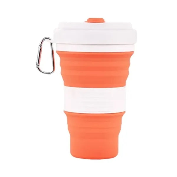 12 oz Collapsible Silicone Water Bottle