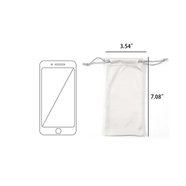 Glasses Drawstring Bag