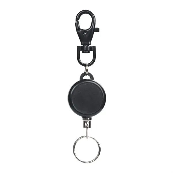 Outdoor Retractable Keychain with Carabiner Clip